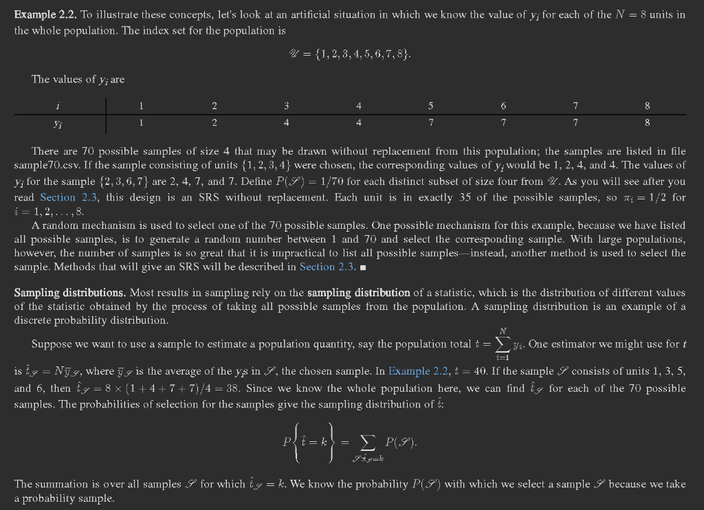 Solved 2 For The Population In Example 2 2 Consider The Chegg Com   PhpkAP851