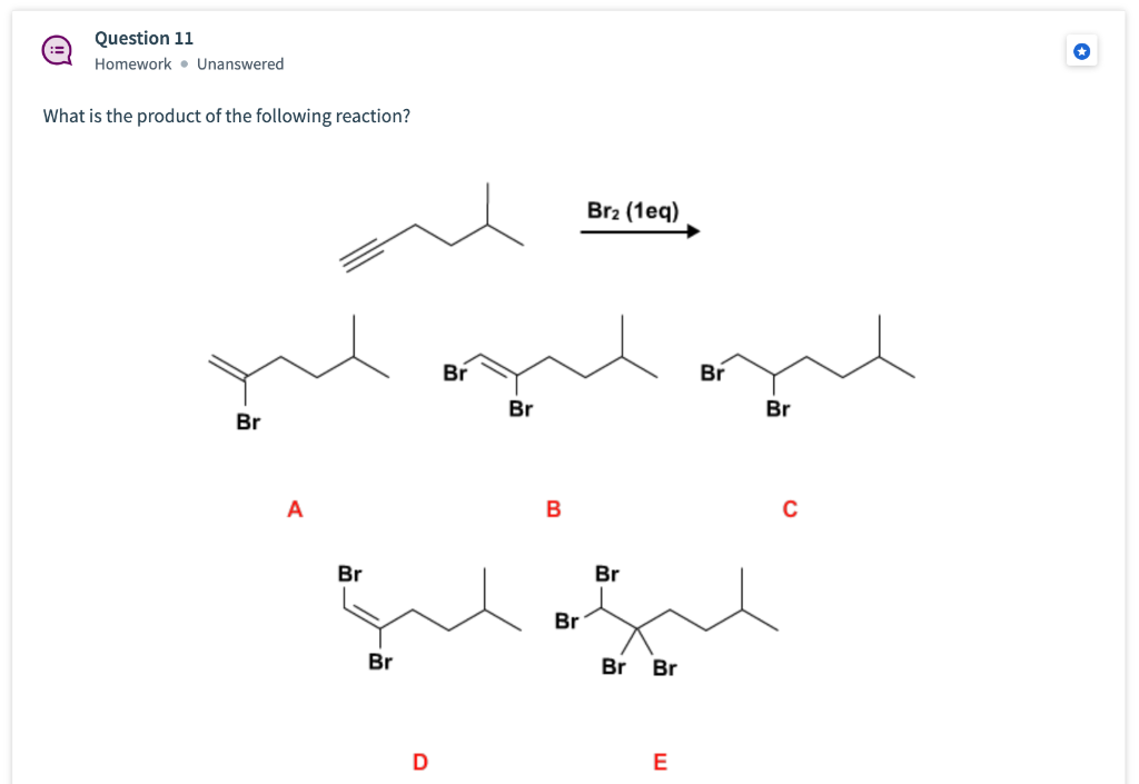Solved What is the product of the following | Chegg.com