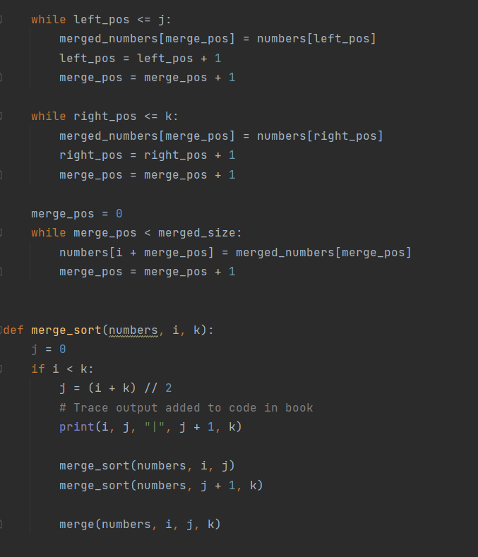 Solved The program is the same as shown at the end of the | Chegg.com