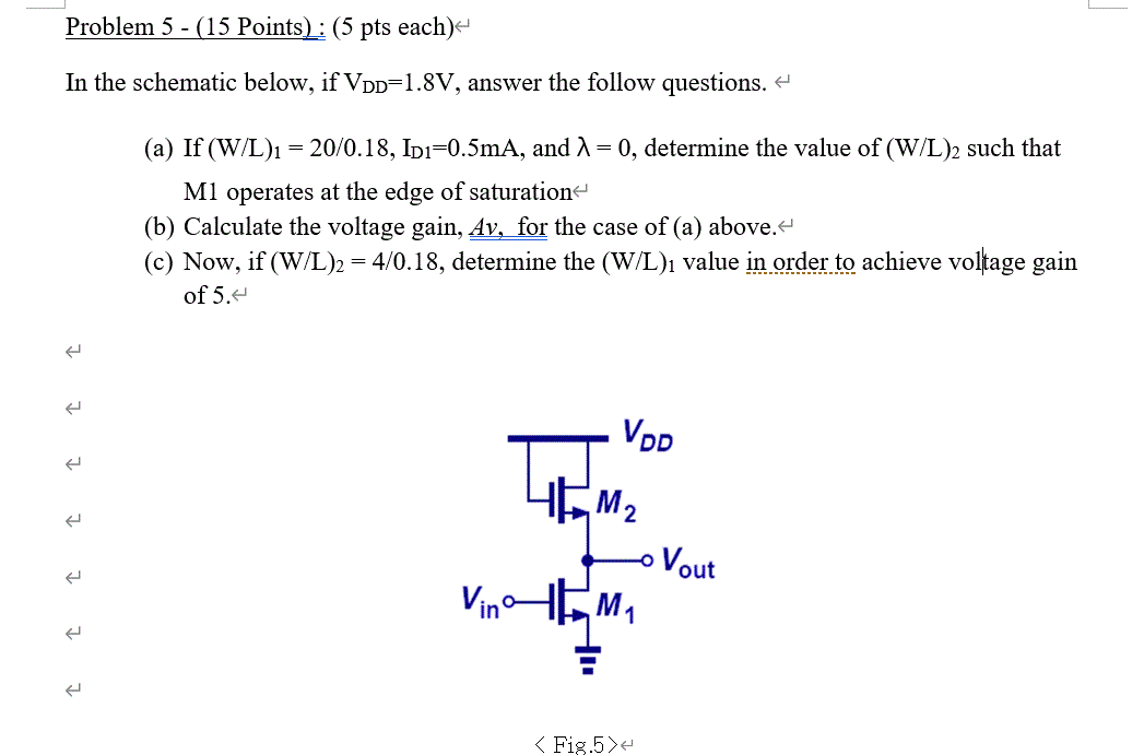 Solved Problem 5 - (15 Points) : (5 pts each) In the | Chegg.com