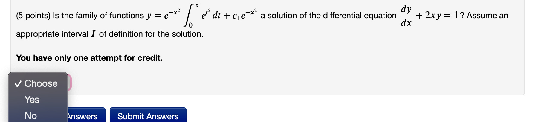 Solved (5 points) Is the family of functions | Chegg.com