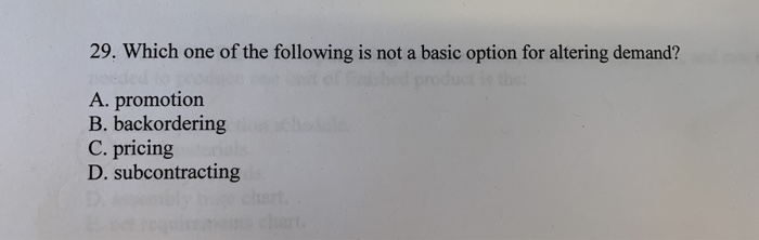 Solved 22. Which of the following is not a step in the | Chegg.com