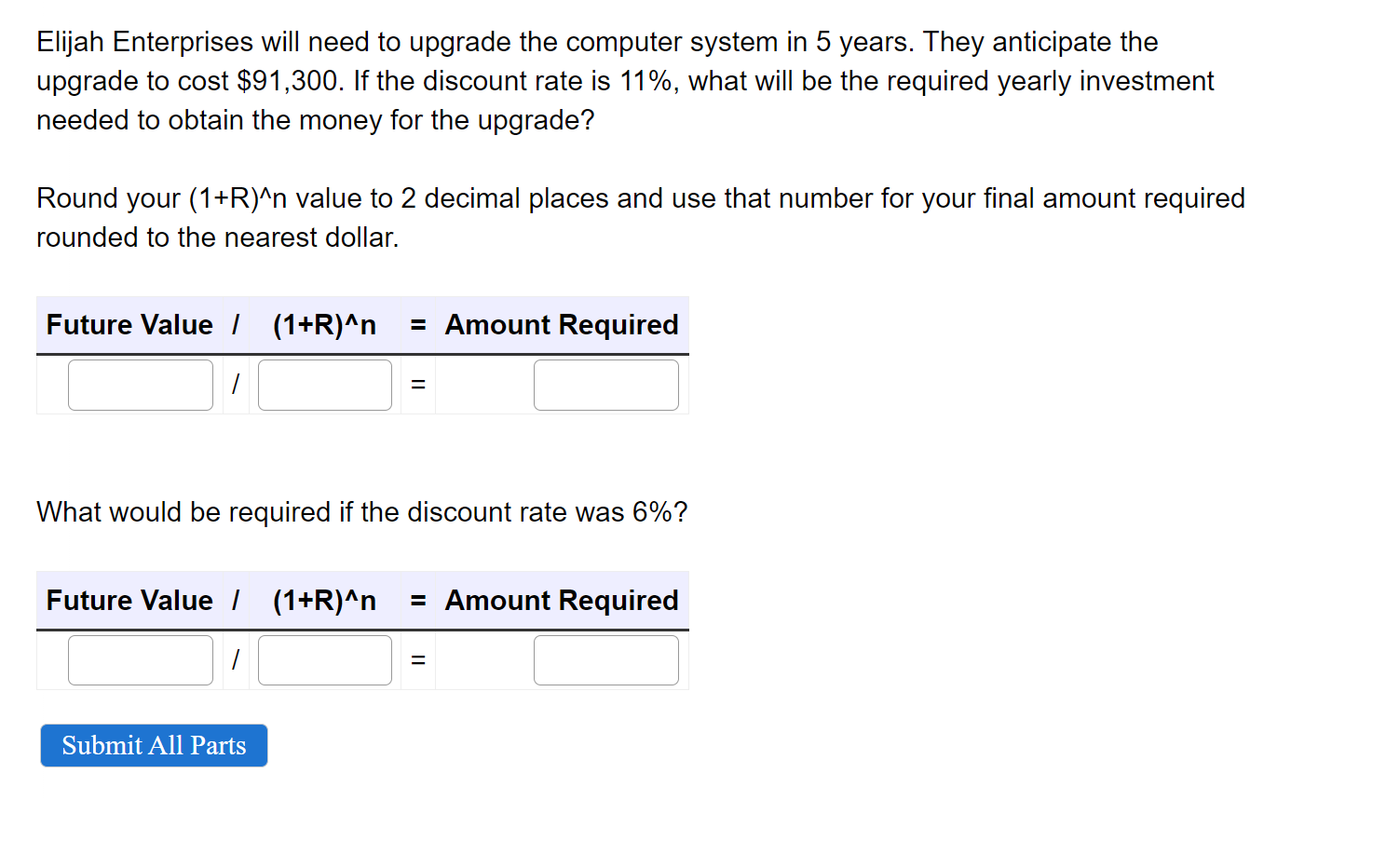 Solved Elijah Enterprises will need to upgrade the computer | Chegg.com