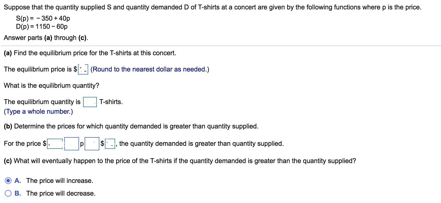 Solved Suppose That F X 7x 4 And G X 2x 5 A Chegg Com