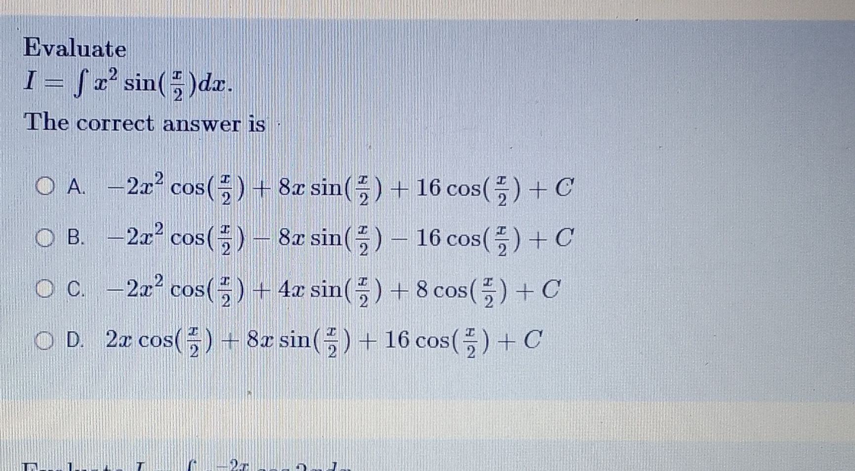 int frac x sin - 1 x sqrt 1 x 2 dx