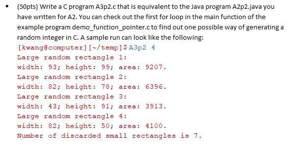 Solved Codes for reference is under each | Chegg.com