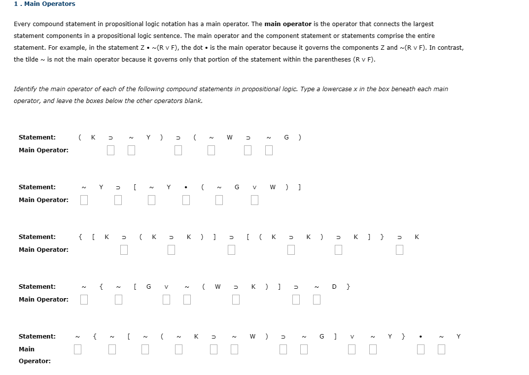 Every compound statement in propositional logic | Chegg.com