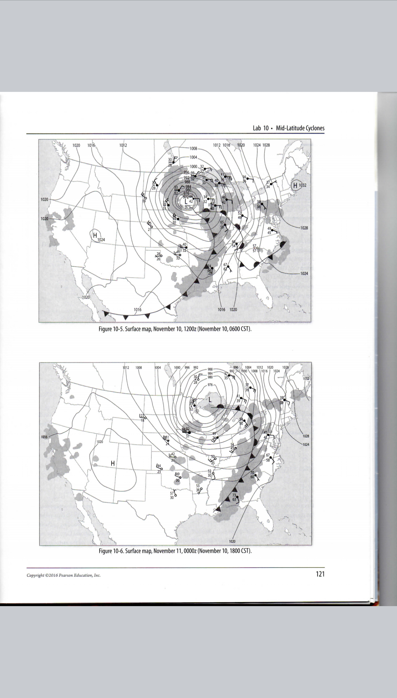 Solved 13. When did the cold front pass Indianapolis? 14.