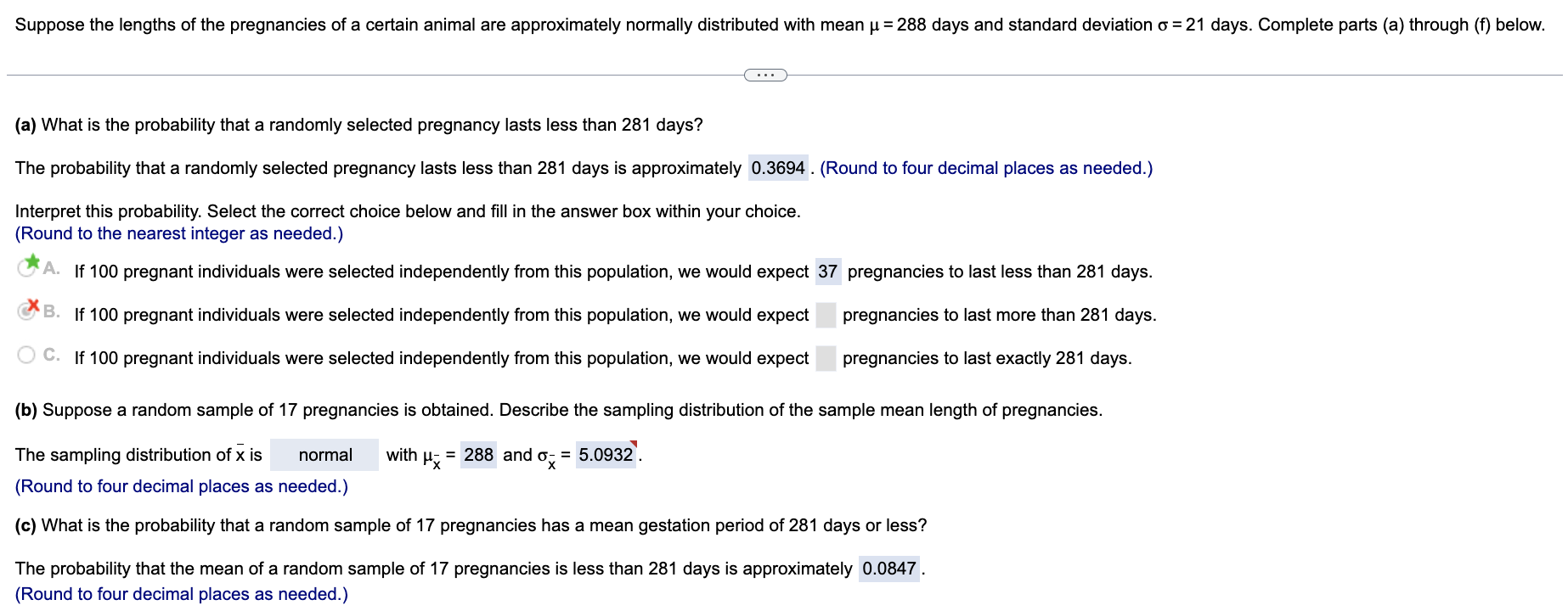 Solved (a) What is the probability that a randomly selected | Chegg.com