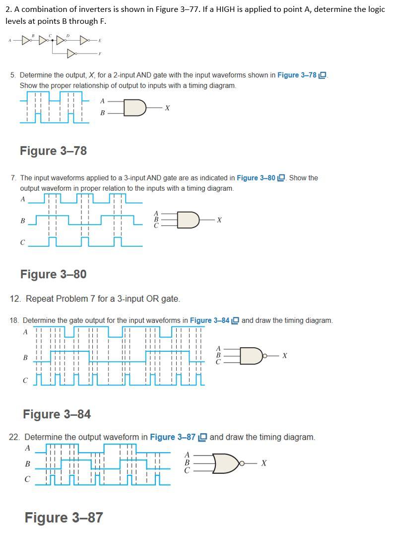 Solved 2. A Combination Of Inverters Is Shown In Figure | Chegg.com