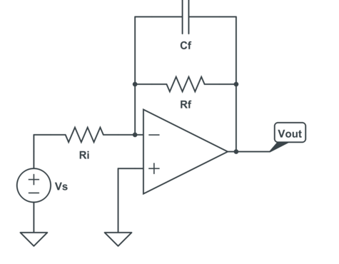 Solved Zf= For the circuit below, assume the components have | Chegg.com