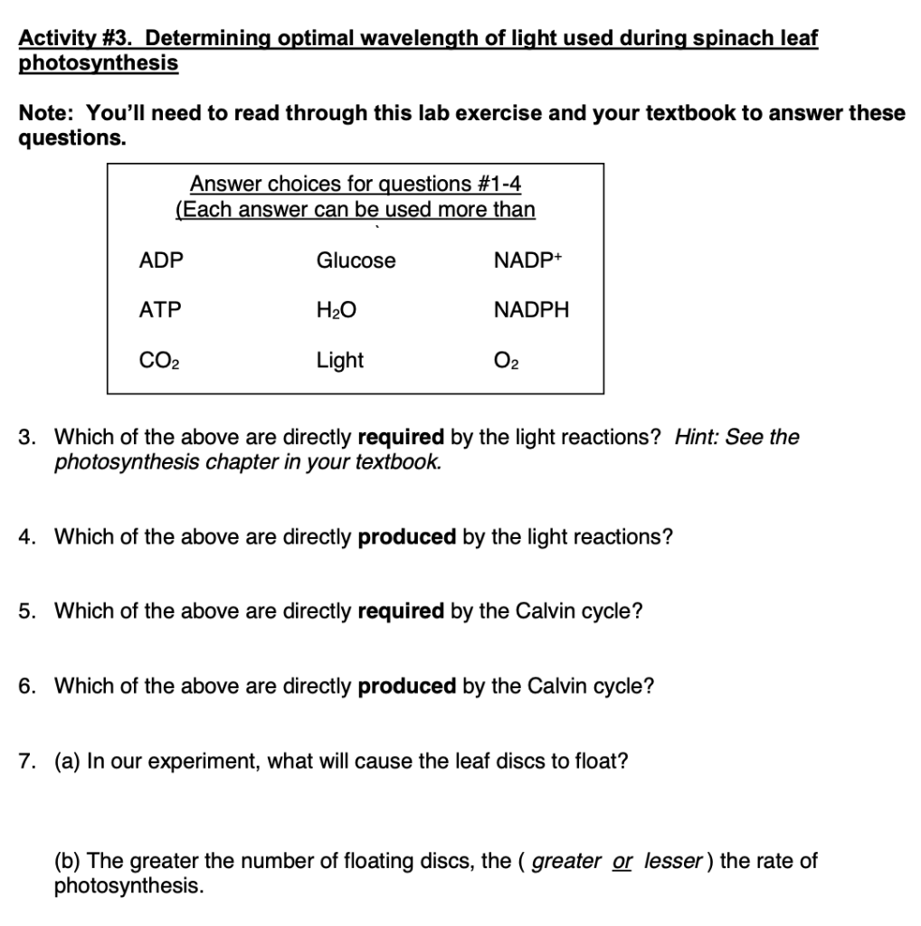 what is the wavelength of visible light used for photosynthesis