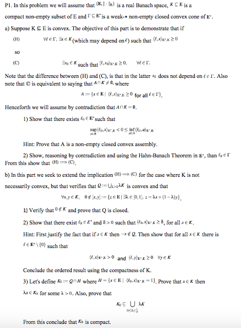 Hello! I need help to solve this Functional Analysis | Chegg.com