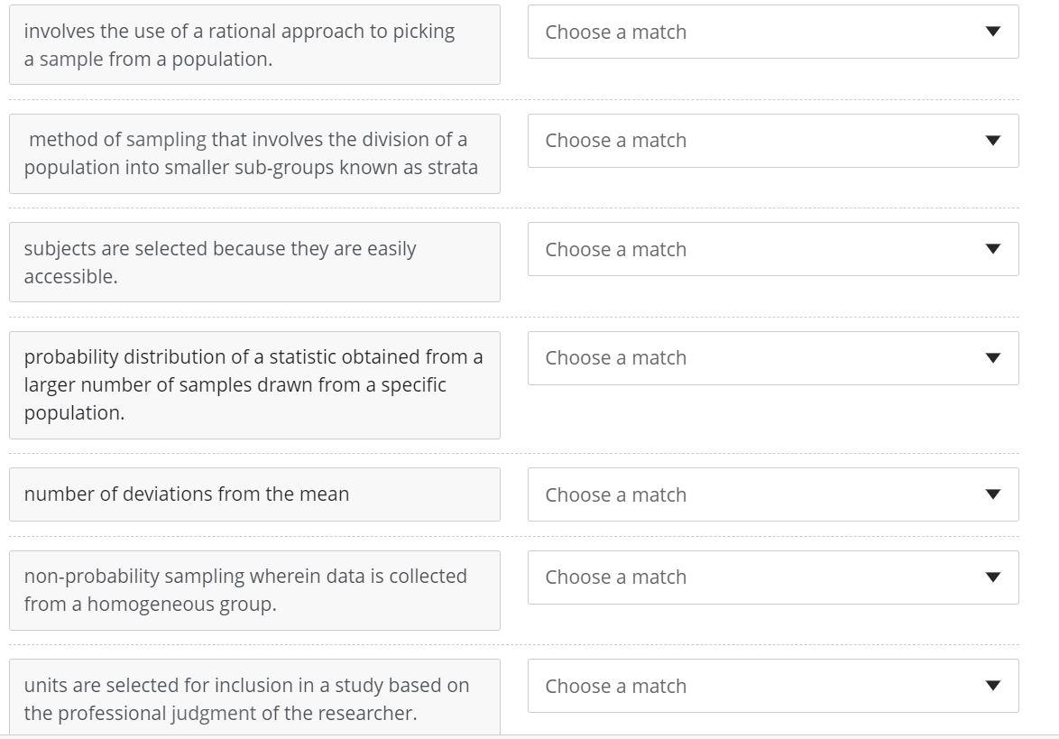 Match column 1 to column 2 Prompts Submitted Answers | Chegg.com