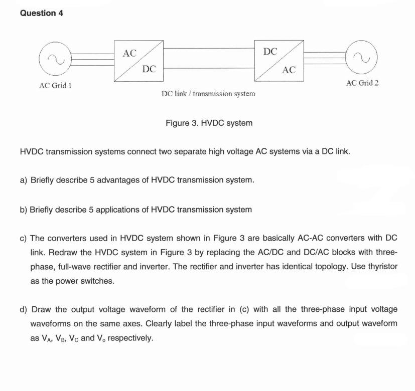 Solved Question 4 AC DC DC AC AC Grid 1 AC Grid 2 DC
