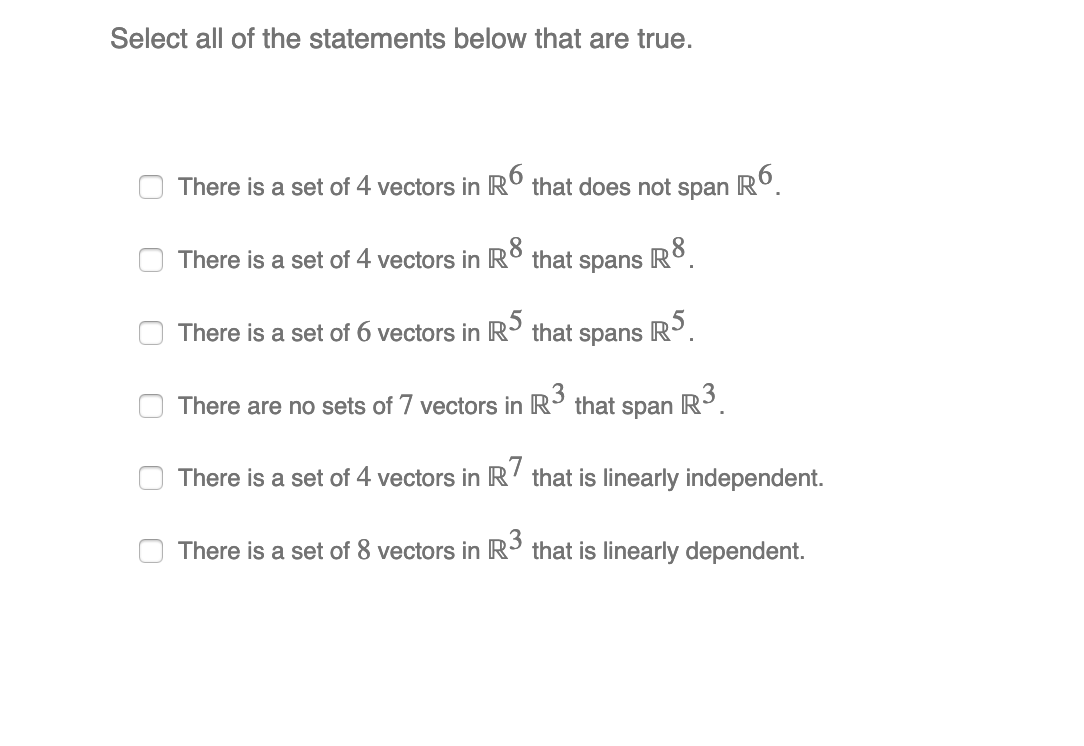 Solved Let S = {V1, V2, Vn} be a set of vectors in a vector | Chegg.com