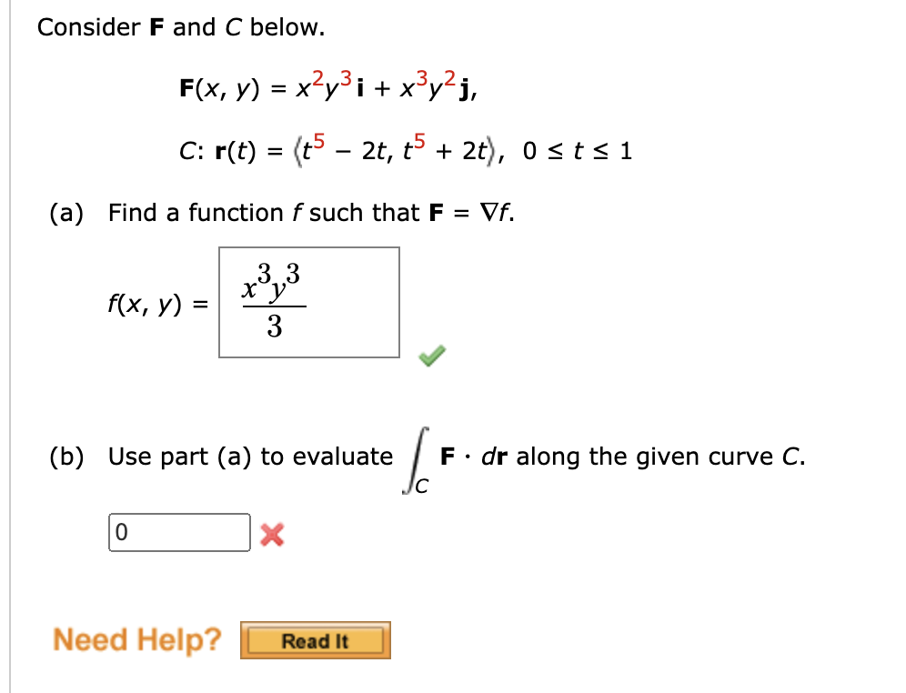 Solved Consider F and C below. | Chegg.com