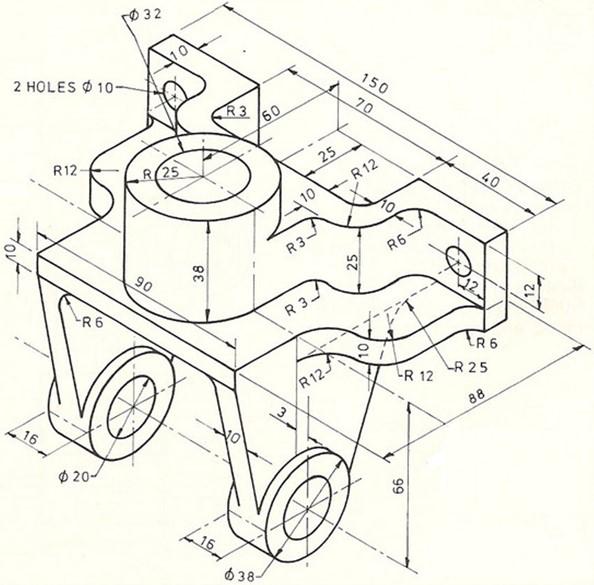 Solved Could you show the steps to make this in Solidworks. | Chegg.com