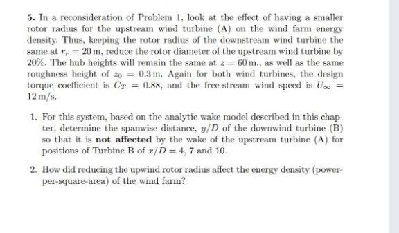 Solved 5. In A Reconsideration Of Problem 1, Look At The | Chegg.com