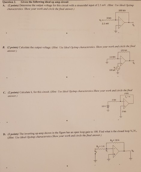 Solved Please Solve Each One Of Them With Clear And Neat | Chegg.com