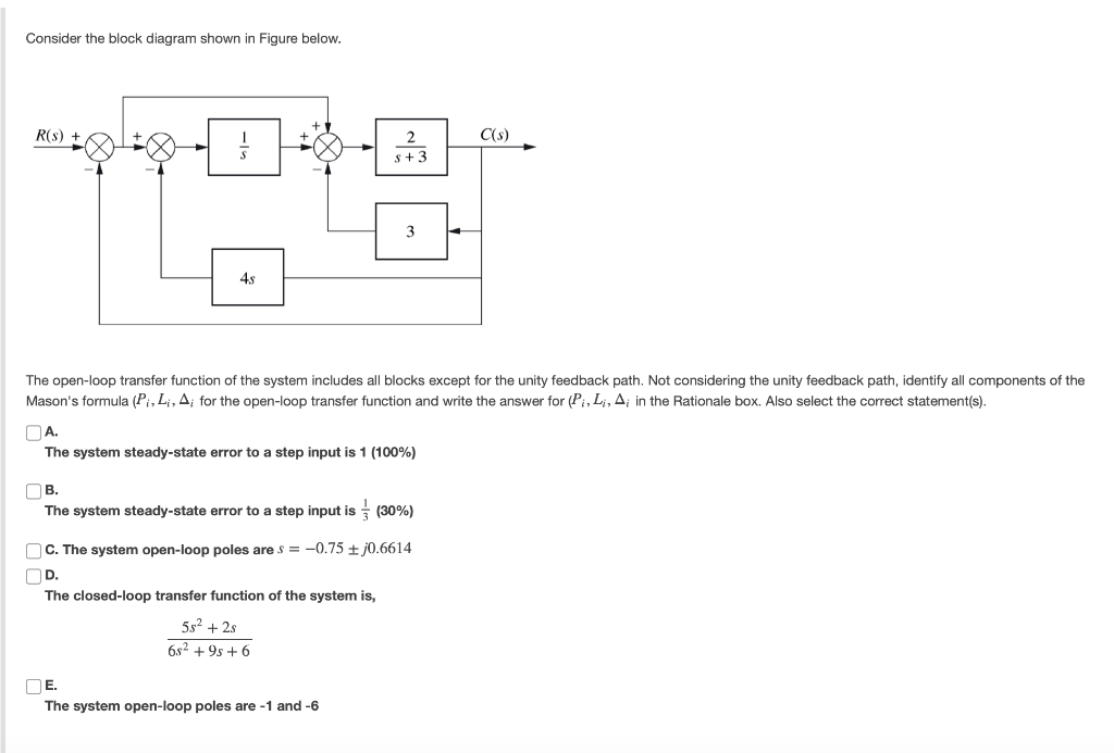 Solved Consider the system shown in Figure below in that | Chegg.com