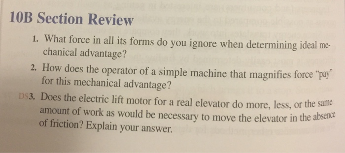 Solved 10B Section Review All Its Forms Do You Ignore When | Chegg.com