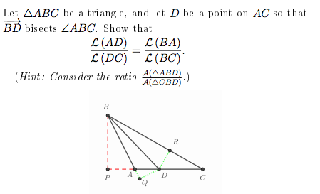 Solved Let AABC be a triangle, and let D be a point on AC so | Chegg.com