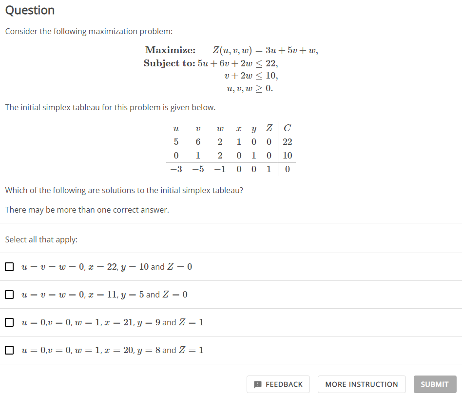 Solved Consider The Following Maximization Problem Chegg Com