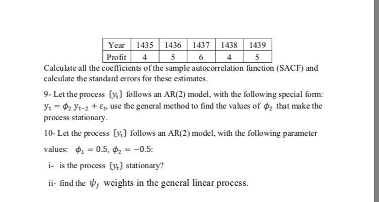 1 Define What Do We Mean By Time Series And Give Two Chegg Com