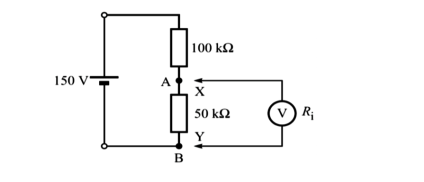 Solved It is desired to measure the voltage at the terminals | Chegg.com