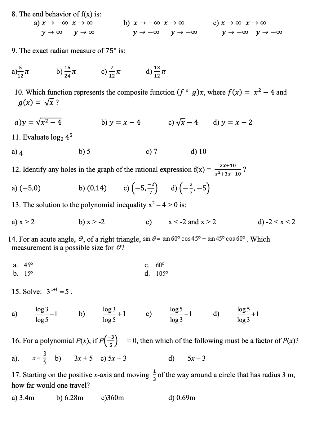 solved-8-the-end-behavior-of-f-x-is-a-x-x-b-x-x-chegg