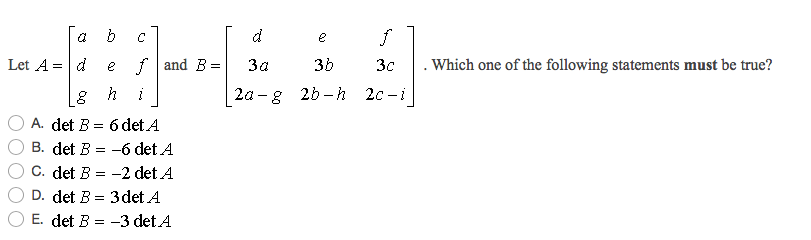 Solved Let And Which One Of The Following Statements Mu Chegg Com