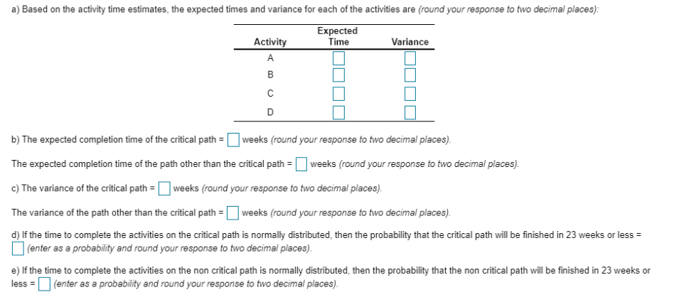 Solved This Exercise Contains Only Parts A,b,c,d, And E.b) | Chegg.com