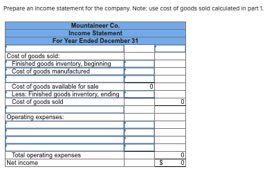 Solved You have been asked by the CEO of Mountaineer Co. to | Chegg.com