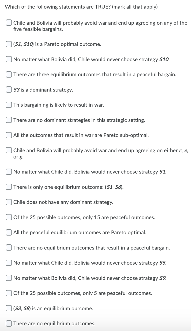 Question 11 (4 points) Consider the following | Chegg.com