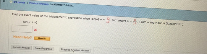Solved Please help me solve problem 12 and show work (The | Chegg.com