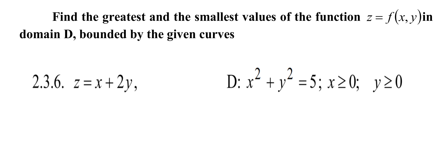 Solved Find The Greatest And Smallest Values Of The Function Chegg