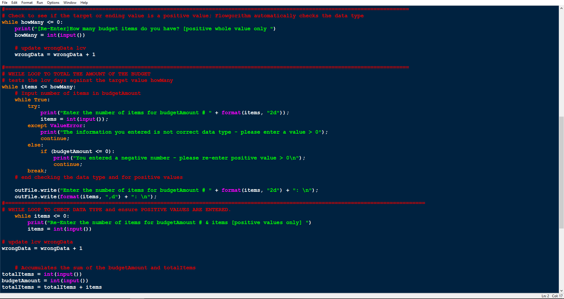 Solved While working on a Python Project, I was tasked to | Chegg.com image.