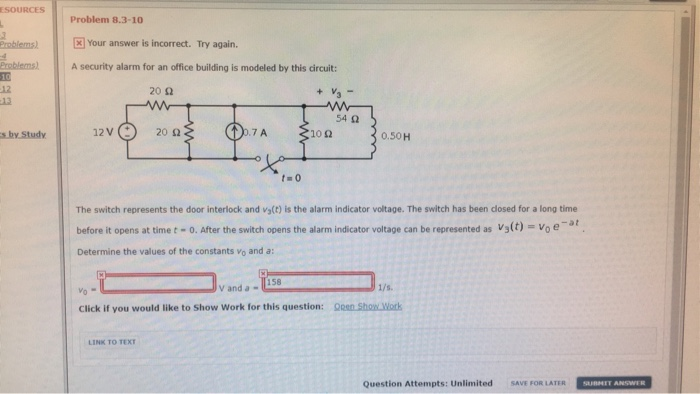 Solved Esources Problem 8 3 10 3 Problems X Your Answer Chegg Com