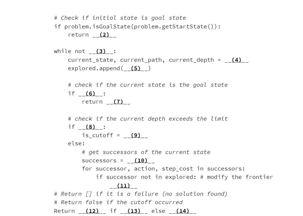 Question 2 (20 points): Coding Pacman in Python | Chegg.com