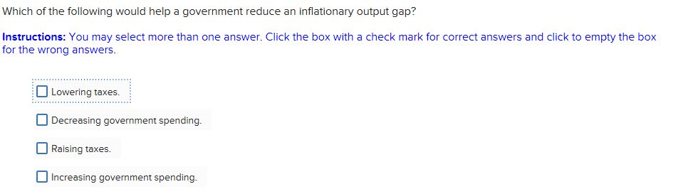 solved-which-of-the-following-would-help-a-government-reduce-chegg