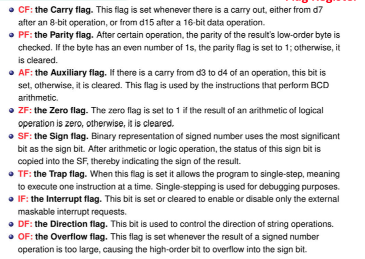 Solved Would someone please explain how Flags work in a 8086