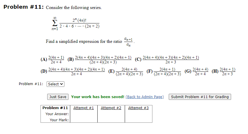 Solved Problem 11 Consider The Following Series S 2 Chegg Com