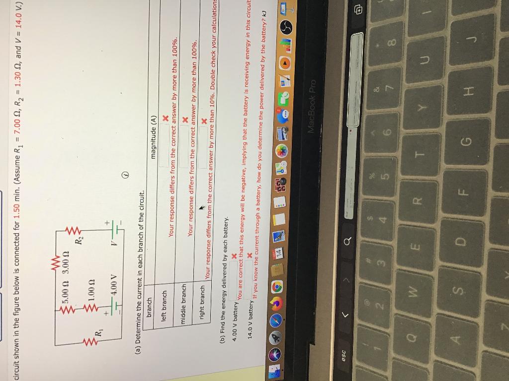 Solved circuit shown in the figure below is connected for | Chegg.com