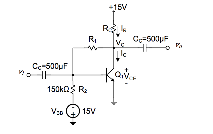 Solved Consider the circuit below, and assume that VBE = | Chegg.com