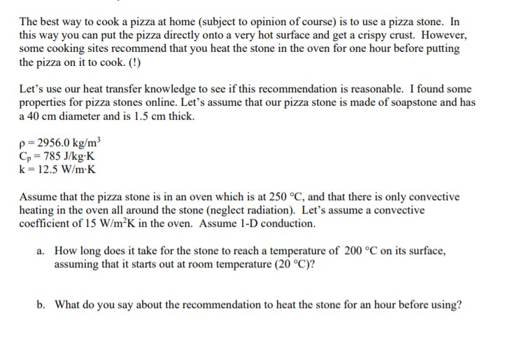 solved-the-best-way-to-cook-a-pizza-at-home-subject-to-chegg