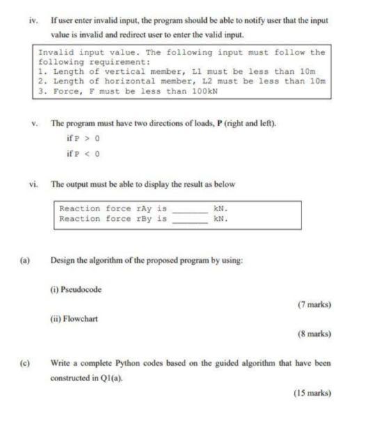 Solved As an engineer, you are required to develop a | Chegg.com