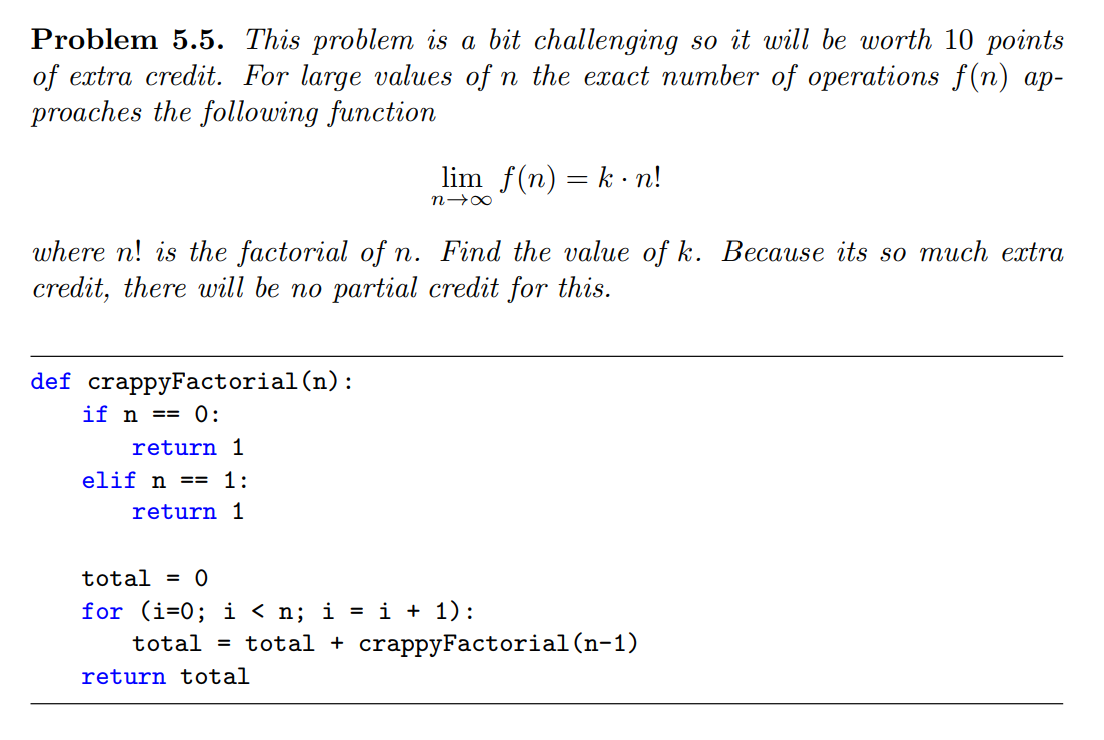 Solved Problem 5.5. This problem is a bit challenging so it | Chegg.com