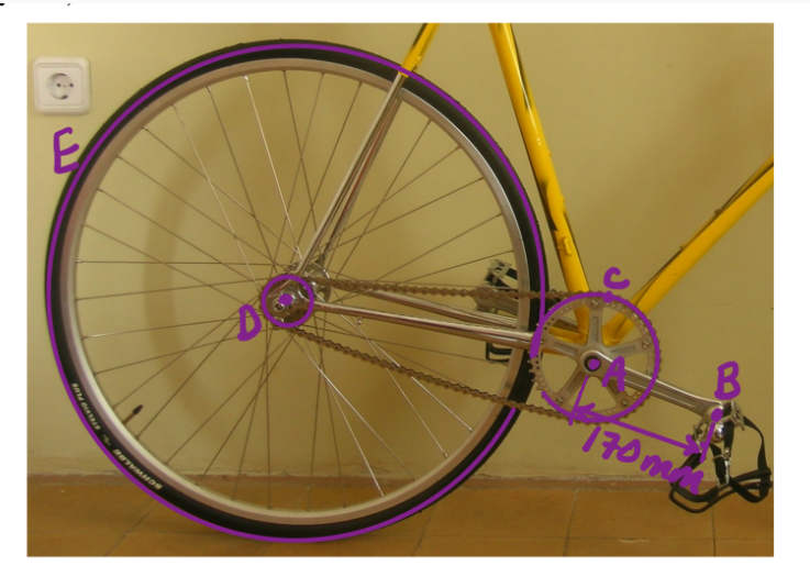 Solved The bicycle gear train in the picture has the