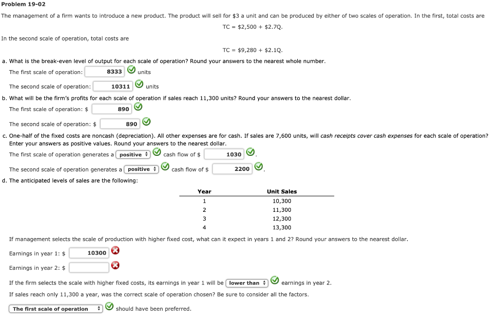 Solved Problem 19-02 The management of a firm wants to | Chegg.com